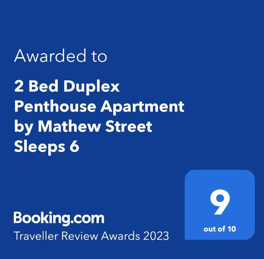 2 Bed Duplex Penthouse Apartment By Mathew Street Sleeps 6 리버풀 외부 사진